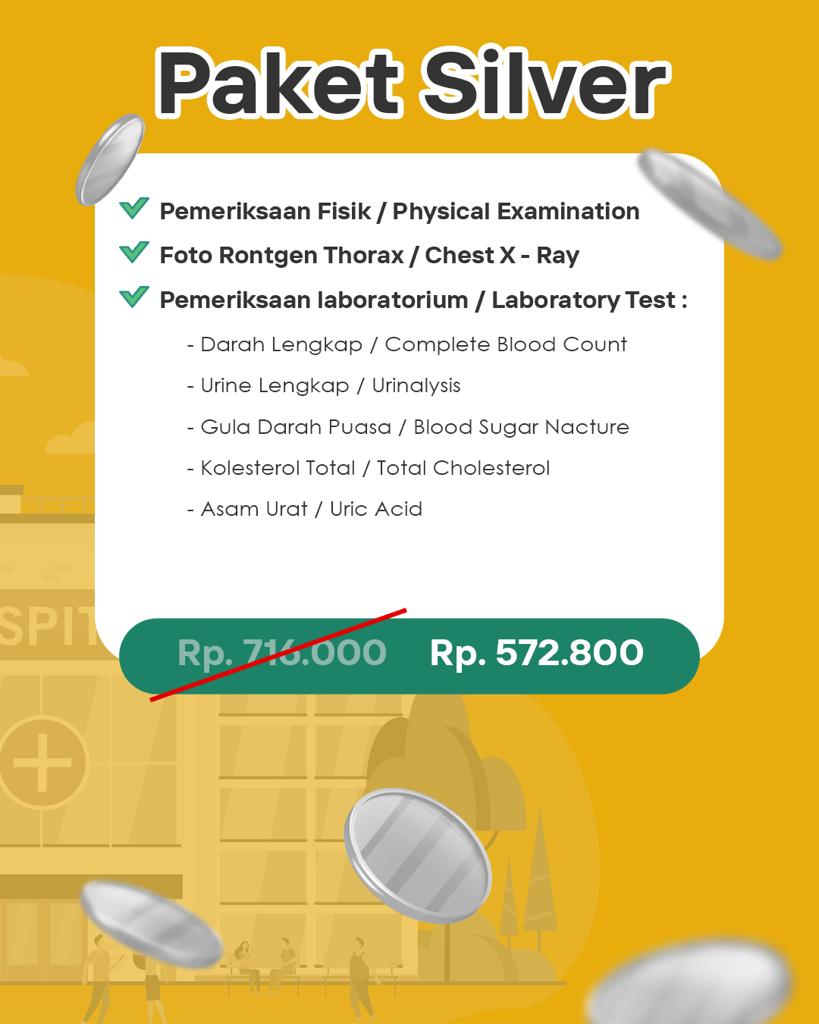 Package Medical Checkup 2023 Silver